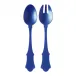 Honorine Lapis Blue Salad Serving Set 10" (Fork, Spoon)