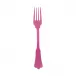 Honorine Pink Cake Fork 6"