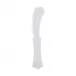 Honorine White Butter Spreader 6"