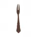 Honorine Brown Cocktail Fork 4.75"