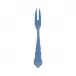 Honorine Light Blue Cocktail Fork 4.75"