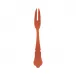 Honorine Orange Cocktail Fork 4.75"