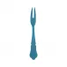 Honorine Turquoise Cocktail Fork 4.75"
