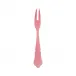 Honorine Soft Pink Cocktail Fork 4.75"