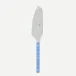 Bistrot Gingham Blue Tart Slicer 10"