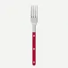 Bistrot Pearly Red Dinner Fork 8"1/2