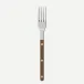 Bistrot Pearly Brown Dinner Fork 8"1/2