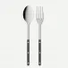 Bistrot Pearly Dark Grey Serving Set 10"1/4