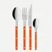 Bistrot Pearly Orange 24 Pieces Cutlery Set 9"1/4