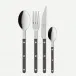 Bistrot Pearly Dark Grey 24 Pieces Cutlery Set 9"1/4