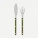 Bistrot Pearly Olive Fish Set 8"1/4