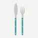 Bistrot Pearly Turquoise Fish Set 8"1/4