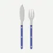 Bistrot Pearly Lapis Blue Fish Set 8"1/4