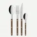 Bistrot Pearly Brown 4 Pieces Cutlery Set 9"1/4