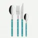 Bistrot Pearly Turquoise 48 Pieces Cutlery Set 9"1/4