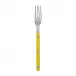 Bistrot Shiny Yellow Dinner Fork 8.5"