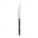 Bistrot Shiny Green Dinner Knife 9.25"