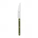 Bistrot Shiny Green Fern Dinner Knife 9.25"