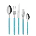 Bistrot Shiny Turquoise Flatware