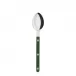 Bistrot Shiny Green Dessert Spoon 7.5"