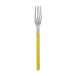 Bistrot Shiny Yellow Salad Fork 7.5"