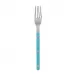 Bistrot Shiny Turquoise Salad Fork 7.5"