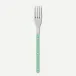 Bistrot Solid Pastel Green Salad Fork 7"1/2