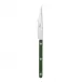 Bistrot Shiny Green Dessert Knife 7.75" 8"