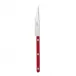 Bistrot Shiny Red Dessert Knife 8"