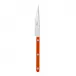 Bistrot Shiny Orange Dessert Knife 7.75" 8"