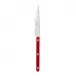 Bistrot Shiny Burgundy Dessert Knife 7.75" 8"