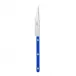 Bistrot Shiny Lapis Blue Dessert Knife 8"