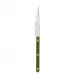 Bistrot Shiny Green Fern Dessert Knife 7.75" 8"