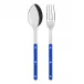 Bistrot Shiny Lapis Blue 2-Pc Serving Set 10.25" (Fork, Spoon)