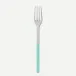 Bistrot Solid Turquoise Serving Fork 10"1/4