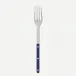 Bistrot Solid Navy Blue Serving Fork 10"1/4