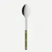 Bistrot Solid Green Fern Serving Spoon 10"1/4