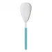 Bistrot Shiny Turquoise Rice Serving Spoon 10.5"