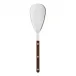 Bistrot Shiny Chocolate Rice Serving Spoon 10.5"