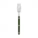 Bistrot Shiny Green Cake Fork 6"