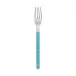 Bistrot Shiny Turquoise Small Fork 6.5"