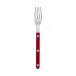 Bistrot Shiny Burgundy Cake Fork 6"