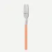Bistrot Solid Nude Pink Small Fork 6"1/2