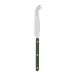 Bistrot Shiny Green Large Cheese Knife 9.75"