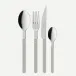 Bistrot Solid Grey 24 Pieces Cutlery Set 9"1/4