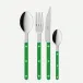 Bistrot Solid Garden Green 24 Pieces Cutlery Set 9"1/4