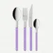 Bistrot Solid Purple 24 Pieces Cutlery Set 9"1/4