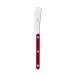 Bistrot Shiny Burgundy Butter Spreader 5.5"