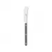 Bistrot Shiny Dark Grey Butter Spreader 5.5"