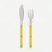 Bistrot Solid Yellow Fish Set 8"1/4